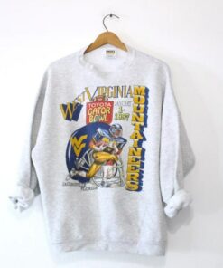 Vintage Style West Virginia University Mountaineers Sweatshirt, Vintage Style 90s Shirt, Gift For her, Gift For him, West Virginia Sweater