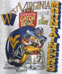 Vintage Style West Virginia University Mountaineers Sweatshirt, Vintage Style 90s Shirt, Gift For her, Gift For him, West Virginia Sweater