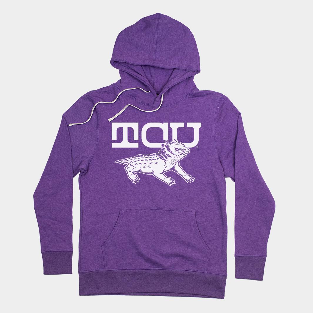 Vintage TCU Horned Frogs Hoodie, TCU Shirts Gifts For NCAA Fans
