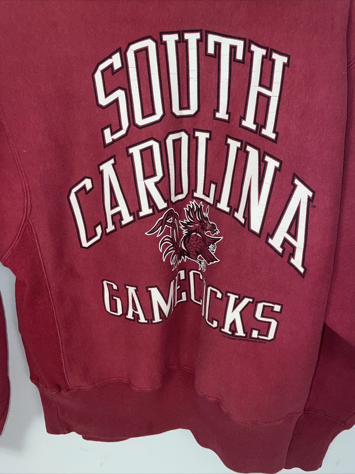 Vintage USC Gamecocks Cocky South Carolina 1990s Sweatshirt, Hoodie, Shirt Full Size, USC Hoodie Gifts for NCAA Fans