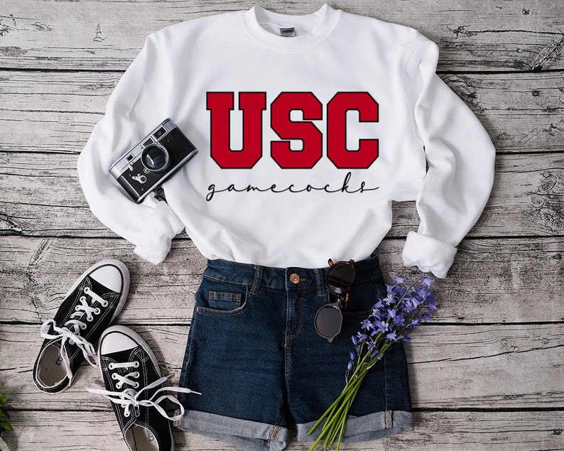 Vintage USC University of South Carolina Sweatshirt, Vintage 90s Shirt, T-Shirt, Hoodie
