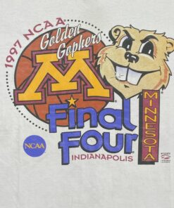 Vintage University Of Minnesota Golden Gophers T Shirt NCAA College Football Full Size, Minnesota Gophers University Football Fan Shirt
