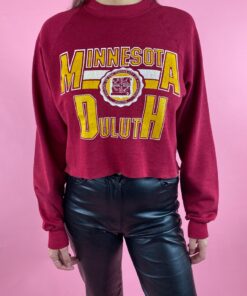 Vintage University Of Minnesota Sweatshirt, Minnesota Golden Gophers Football Fan Shirt, Gifts For NCAA Fans