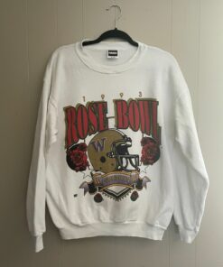 Vintage University Washington Huskies Rose Bowl 1993 Sweatshirt, UW Hoodie College Student Gift, University Basketball Fan Shirt