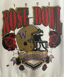 Vintage University Washington Huskies Rose Bowl 1993 Sweatshirt, UW Hoodie College Student Gift, University Basketball Fan Shirt