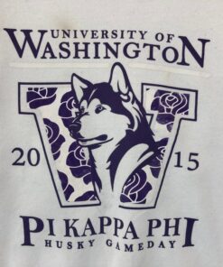 Vintage University Washington Huskies Sweatshirt University Washington Huskies Big Logo Sweater Jumper Pullover
