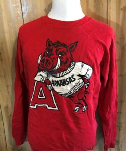 Vintage University of Arkansas Razorbacks NCAA Sweatshirt, Arkansas Razorbacks Sweater, Vintage 90s Shirt, Gift for Her, Gift for Him