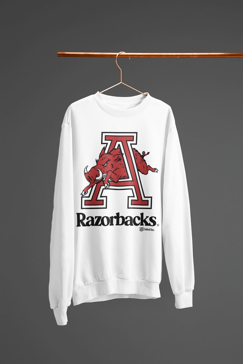 Vintage University of Arkansas Razorbacks Sweatshirt, Arkansas Sweatshirt Arkansas Shirt, Hogs Shirt Gifts For Razorbacks Fans, Arkansas Razorbacks Hoodie