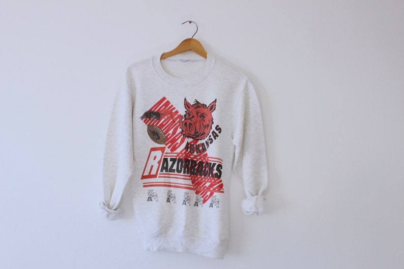 Vintage University of Arkansas Razorbacks Sweatshirt, Hoodie, Shirt, Hogs Shirt Gifts For Razorbacks Fans, Arkansas Razorbacks Hoodie