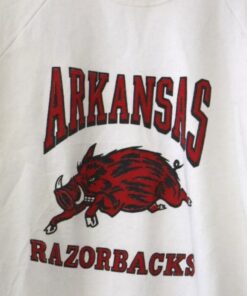 Vintage University of Arkansas Razorbacks Sweatshirt, Vintage 90s Shirt, Arkansas Razorbacks Sweater, Gift for Her, Gift for Him,