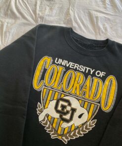 Vintage University of Colorado Crewneck Sweatshirt, Colorado Buffaloes Shirt, Csu Sweatshirt, College Shirt, NCAA Shirt, Vintage Shirt, Hoodie