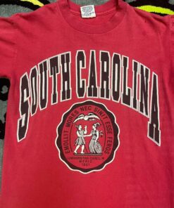 Vintage University of South Carolina Spellout Tee, Hoodie, Sweatshirt, USC Hoodie Gifts for NCAA Fans