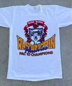 Vintage University of Washington Huskies Rose Bowl 1991 Shirt, Washington Huskies Crewneck Sweatshirt, Washington Huskies Shirt