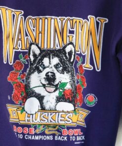 Vintage University of Washington Huskies Rose Bowl 1992 Sweatshirt, Washington Huskies Tide Shirt, Washington Huskies Hoodie, Gift For Her