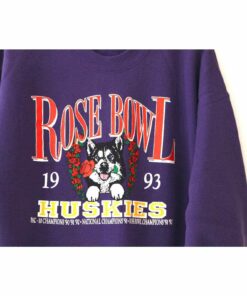 Vintage University of Washington Huskies Rose Bowl 1993 Sweatshirt, UW Hoodie College Student Gift, Gifts For Fans