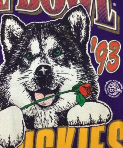 Vintage University of Washington Huskies Rose Bowl 1993 Sweatshirt, Washington Huskies Crewneck Sweatshirt