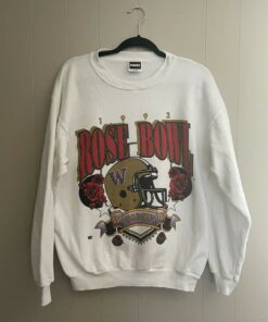 Vintage University of Washington Huskies Rose Bowl 1993 Sweatshirt, Washington Huskies Crewneck Sweatshirt Gifts for Washington Huskies Basketball Team Fans