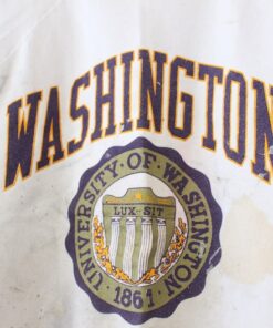 Vintage University of Washington Huskies Sweatshirt Reprinted, UW Hoodie College Student Gift, University Basketball Fan Shirt