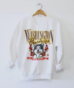 Vintage University of Washington Huskies Sweatshirt , Vintage 90s Shirt, Gift For Her, Gift For Him