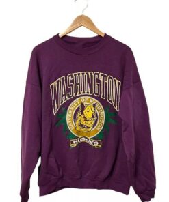 Vintage University of Washington Logo Sweatshirt, NCAA Washington Huskies Shirt, University of Washington, NCAA Shirt, Vintage Shirt