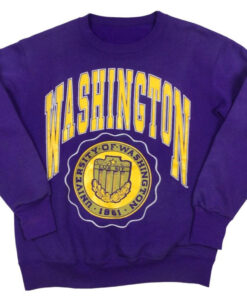 Vintage University of Washington Sweatshirt, Washington University Crewneck Sweatshirt, Washington Huskies Shirt
