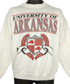 Vintage University off Arkansas Sweatshirt, Arkansas Crewneck Sweatshirt, Arkansas Sweatshirt, College Sweatshirt, College T Shirt Hoodie
