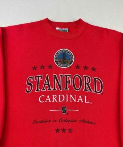 Vintage Vintage 90s Stanford University Cardinals Sweatshirt Small, Stanford Sweatshirt, Hoodie, Shirt Gifts for NCAA Fans