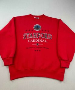 Vintage Vintage 90s Stanford University Cardinals Sweatshirt Small, Stanford Sweatshirt, Hoodie, Shirt Gifts for NCAA Fans
