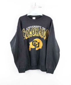 Vintage Vintage 90s University of Colorado Spell Out Sweatshirt, Hoodie, Shirt Reprint