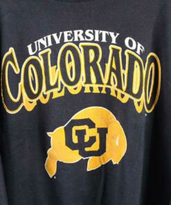 Vintage Vintage 90s University of Colorado Spell Out Sweatshirt, Hoodie, Shirt Reprint