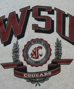 Vintage WSU Cougars Sweatshirt, WSU Sweatshirt Gifts for Fans, Washington State Cougar Sweatshirts
