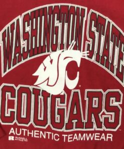 Vintage Washington State Cougars Crewneck Sweatshirt, WSU Sweatshirt Gifts for Fans, Washington State Cougar Sweatshirts