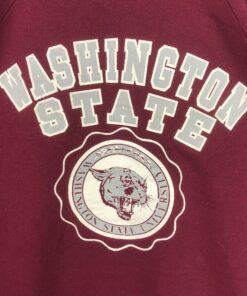 Vintage Washington State University WSU Crewneck, WSU Sweatshirt Gifts for Fans, Washington State Cougar Sweatshirts