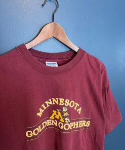 Vintage Y2K Minnesota Golden Gophers T Shirt, Minnesota Golden Gophers Football Fan Shirt, Gifts For NCAA Fans