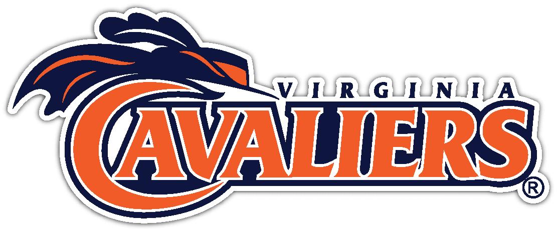 Virginia Cavaliers NCAA Logo Vinyl Decals Sticker For Car Truck Door And Window Laptop Gift For Fans