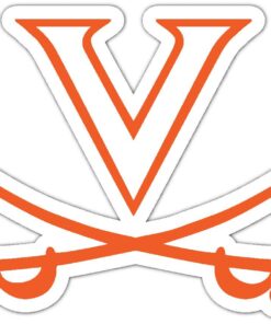 Virginia Cavaliers NCAA Logo Vinyl Decals Sticker For Car Truck Door And Window Laptop Gifts For Fans