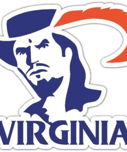 Virginia Cavaliers NCAA Logo Vinyl Decals Sticker For Car Truck Door And Window Laptop Gifts For Him And Her