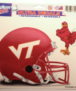 Virginia Tech Hokies NCAA Logo Vinyl Decals Sticker For Car Truck Door And Window Laptop Gift For Fan