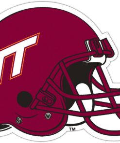 Virginia Tech Hokies NCAA Logo Vinyl Decals Sticker For Car Truck Door And Window Laptop Gift For Fans