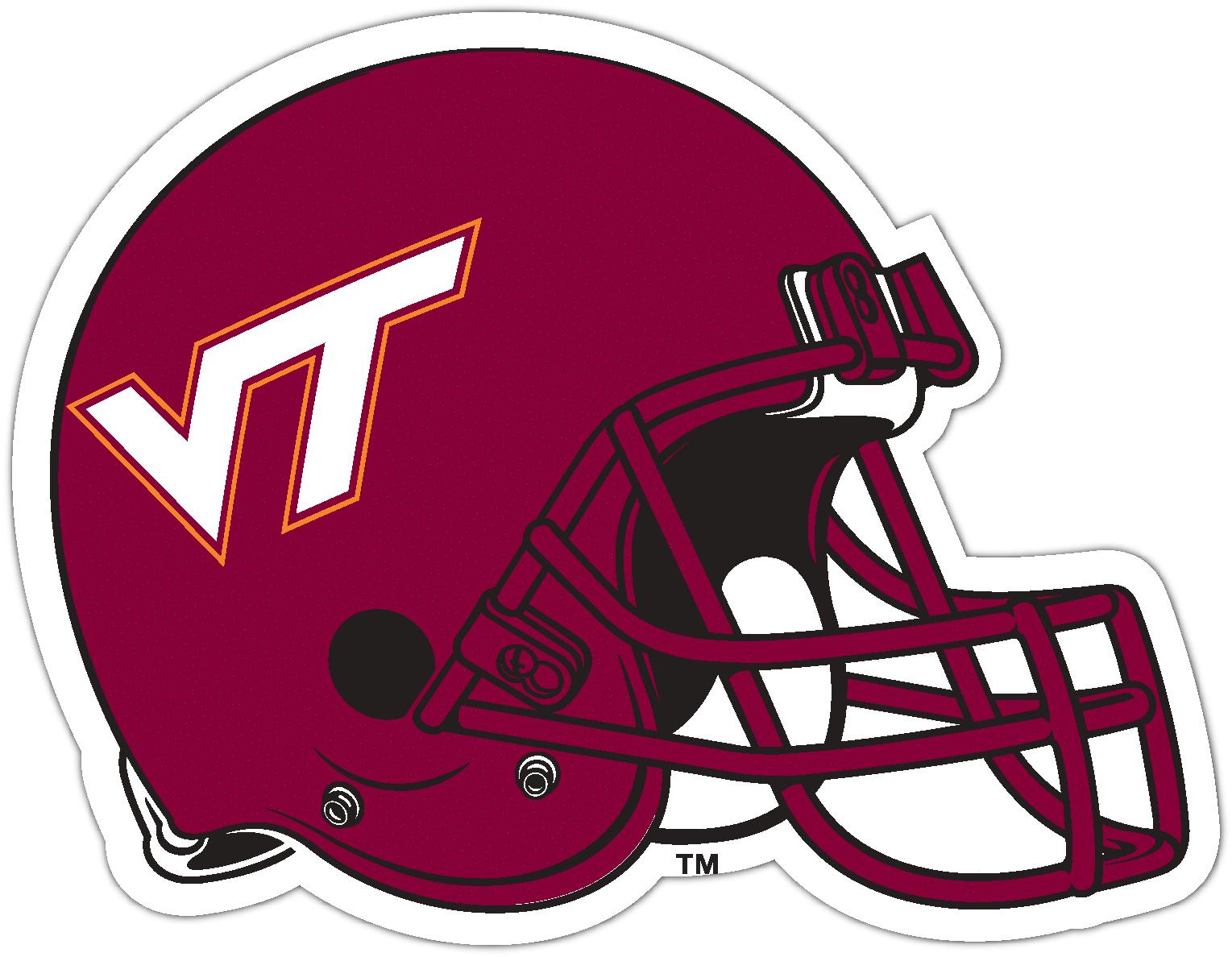 Virginia Tech Hokies NCAA Logo Vinyl Decals Sticker For Car Truck Door And Window Laptop Gift For Fans