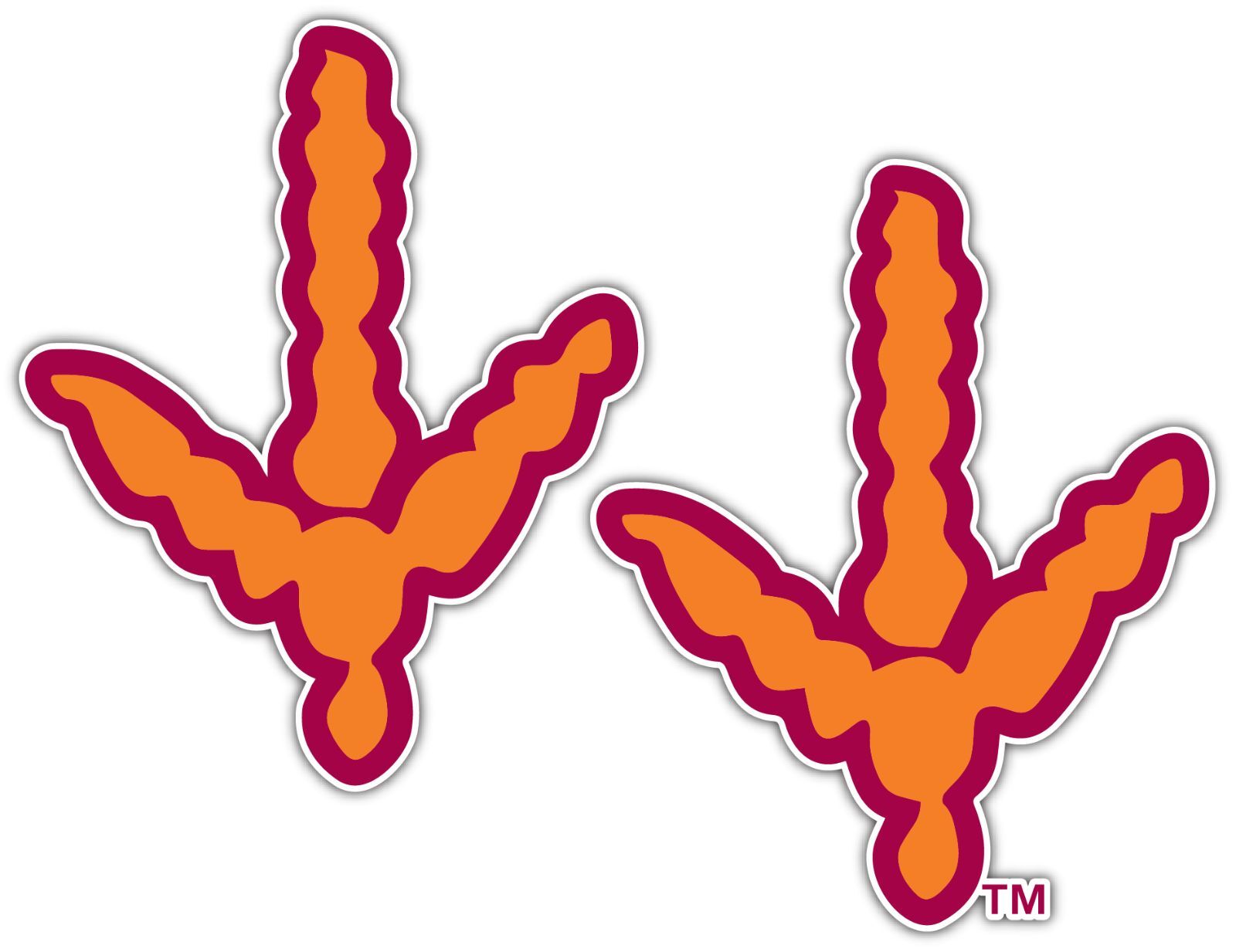 Virginia Tech Hokies NCAA Logo Vinyl Decals Sticker For Car Truck Door And Window Laptop Gifts For Fans