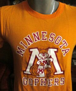 Vtg 80s University Minnesota Golden Gophers T-Shirt Usa, Minnesota Golden Gophers Football Fan Shirt, Gifts For NCAA Fans