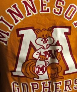 Vtg 80s University Minnesota Golden Gophers T-Shirt Usa, Minnesota Golden Gophers Football Fan Shirt, Gifts For NCAA Fans