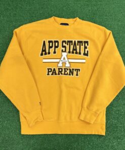 Vtg 90S Appalachian State Mountaineers Parent Pullover Crewneck Mens Sz Medium
