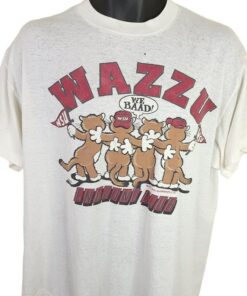 Washington State Cougars T Shirt Vintage 90s Wazzu Football WSU University