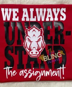We Always Understand The Assignment Razorback T-Shirt, Razorbacks, Arkansas Razorbacks College Team Shirt Hoodie Sweatshirt Full Size