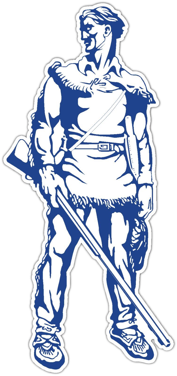 West Virginia Mountaineers NCAA Logo Vinyl Decals Sticker For Car Truck Door And Window Laptop Gift For Fan