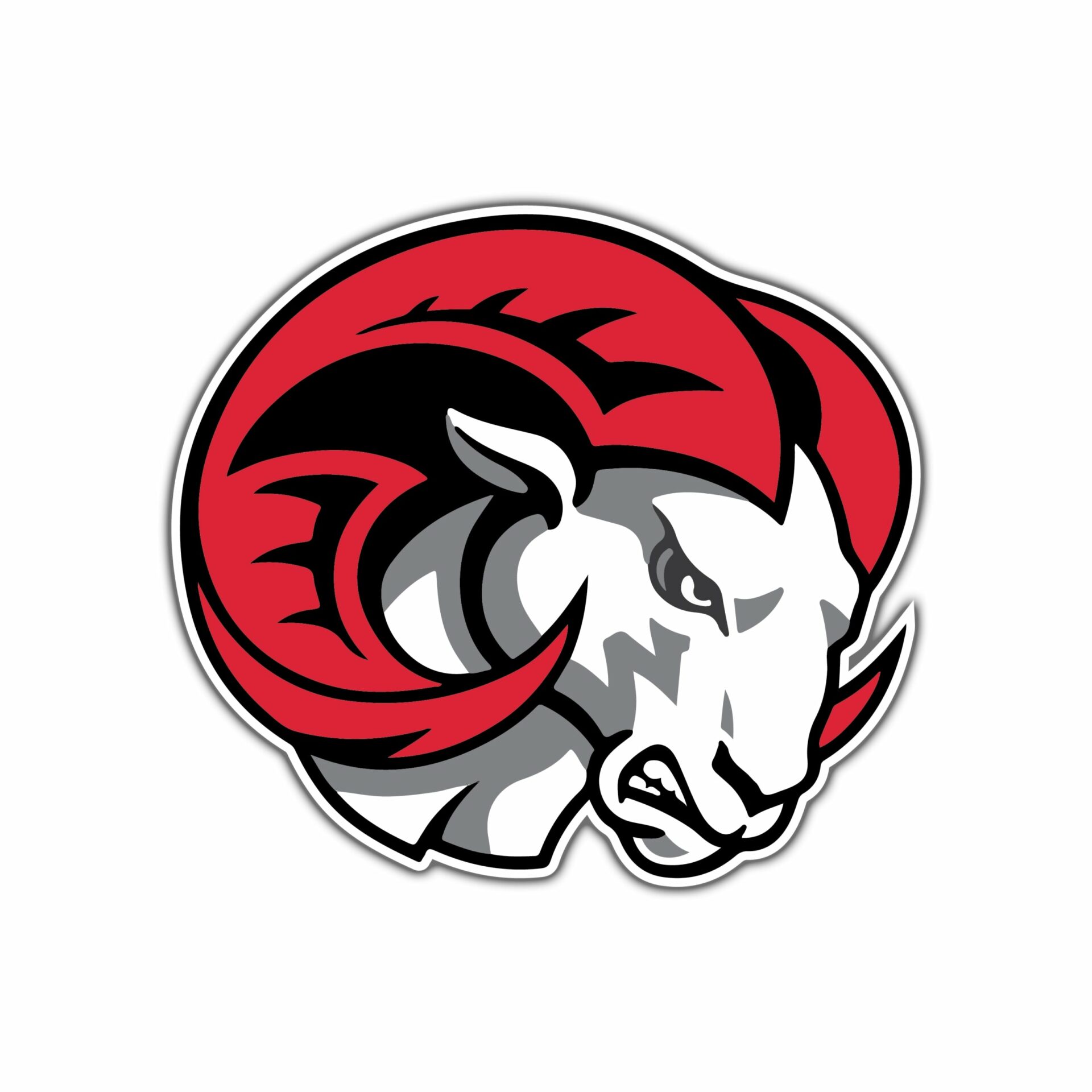 Winston-Salem State University – Ram – Full Color Vinyl Decal