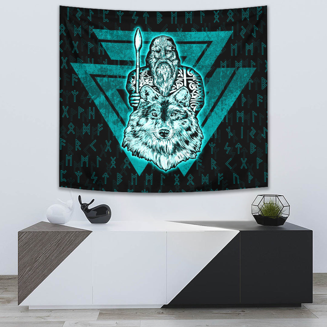 Wolf Tapestry for Wall Décor