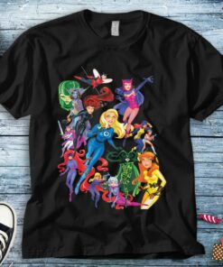 Women of Marvel Female Super Heroes T-Shirt Unisex Tee Adult T-shirt Kid Shirt Long Sleeve Hoodie Sweatshirt Woman's Tank